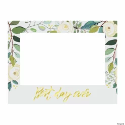 Floral Photo Booth Frame