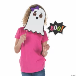 Ghoul Squad Photo Stick Props - 12 Pc. -DIY Photo Booth Shop ghoul squad photo stick props 12 pc 13846640 a01