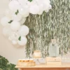 Ginger Ray White Balloon Arch with Eucalyptus Sprigs - 52 Pc. -DIY Photo Booth Shop ginger ray white balloon arch with eucalyptus sprigs 52 pc 13959088