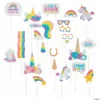 Glitter Unicorn Photo Stick Props -DIY Photo Booth Shop glitter unicorn photo stick props13812564