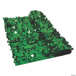 Metallic Floral Sheeting Backdrop