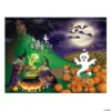 Halloween Wall Mural -DIY Photo Booth Shop halloween wall muralbg00909