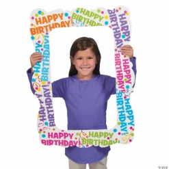 Happy Birthday Photo Booth Frames - 3 Pc. -DIY Photo Booth Shop happy birthday photo booth frames 3 pc 13755434 a01