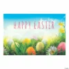 Happy Easter Plastic Backdrop - 3 Pc. -DIY Photo Booth Shop happy easter plastic backdrop 3 pc 13788681