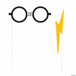 Harry Potter™ Photo Stick Props - 8 Pc. -DIY Photo Booth Shop harry potter photo stick props 8 pc 13958750 a01