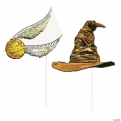 Harry Potter™ Photo Stick Props - 8 Pc. -DIY Photo Booth Shop harry potter photo stick props 8 pc 13958750 a02