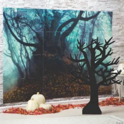 Haunted Forest Backdrop Halloween Decoration - 3 Pc. -DIY Photo Booth Shop haunted forest backdrop halloween decoration 3 pc 13775488 a02
