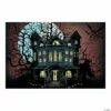 Haunted House Backdrop Halloween Decoration - 3 Pc. -DIY Photo Booth Shop haunted house backdrop halloween decoration 3 pc 13603305