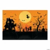 Haunted House Classic Backdrop Halloween Decoration - 3 Pc. -DIY Photo Booth Shop haunted house classic backdrop halloween decoration 3 pc 13745152