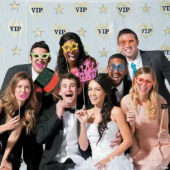 Hollywood VIP Backdrop Banner - 3 Pc. -DIY Photo Booth Shop hollywood vip backdrop banner 3 pc 13751709 a02