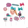 JoJo Siwa Photo Stick Props- 12 Pc. -DIY Photo Booth Shop jojo siwa photo stick props 12 pc 13810608