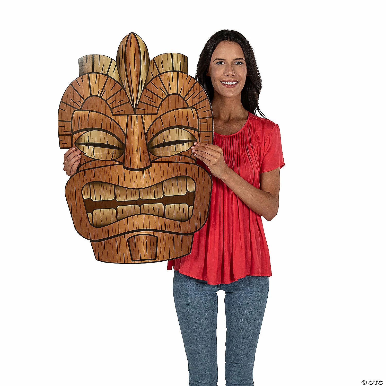 Jumbo Tiki Cardboard Cutouts - 3 Pc. 4 Jumbo Tiki Cardboard Cutouts - 3 Pc. - Image 2