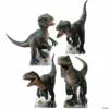 Jurassic World 3: Dominion™ Baby Blue, Charlie, Delta, Echo Life-Size Cardboard Stand-Ups - 4 Pc. -DIY Photo Booth Shop jurassic world 3 dominion baby blue charlie delta echo life size cardboard stand ups 4 pc 14104922