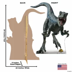 Jurassic World 3: Dominion™ Blue the Velociraptor Life-Size Cardboard Stand-Up -DIY Photo Booth Shop jurassic world 3 dominion blue the velociraptor life size cardboard stand up14104932 a01