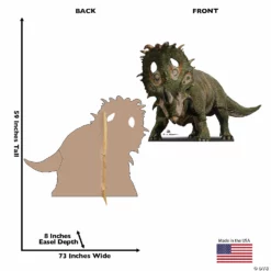 Jurassic World 3: Dominion™ Sinoceratops Life-Size Cardboard Stand-Up -DIY Photo Booth Shop jurassic world 3 dominion sinoceratops life size cardboard stand up14234145 a01