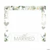 Just Married Photo Booth Frame