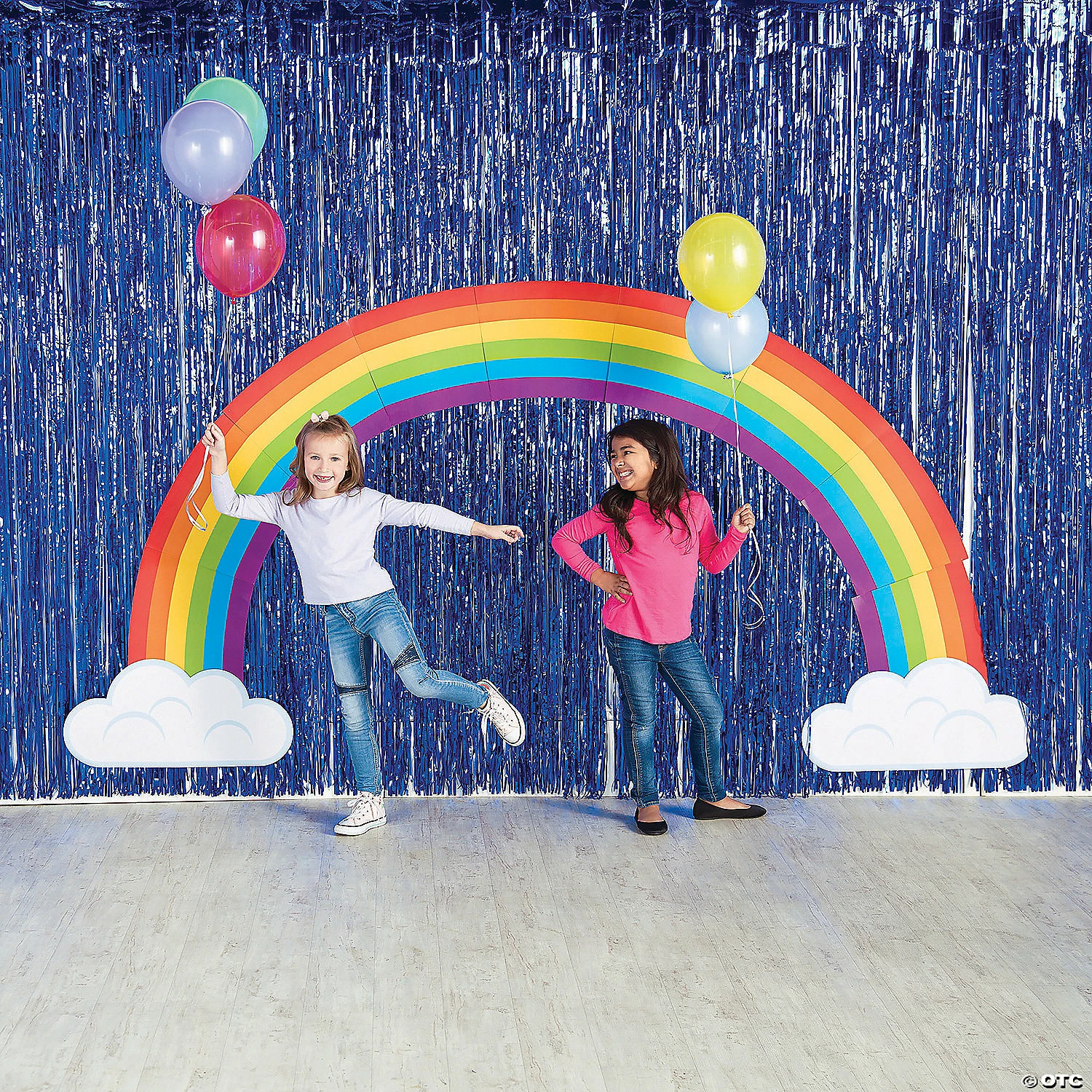 Large Metallic Fringe Backdrop Curtains 4 Large Metallic Fringe Backdrop Curtains - Image 2