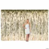 Large Metallic Fringe Backdrop Curtains -DIY Photo Booth Shop large gold metallic fringe backdrop curtain3 6195