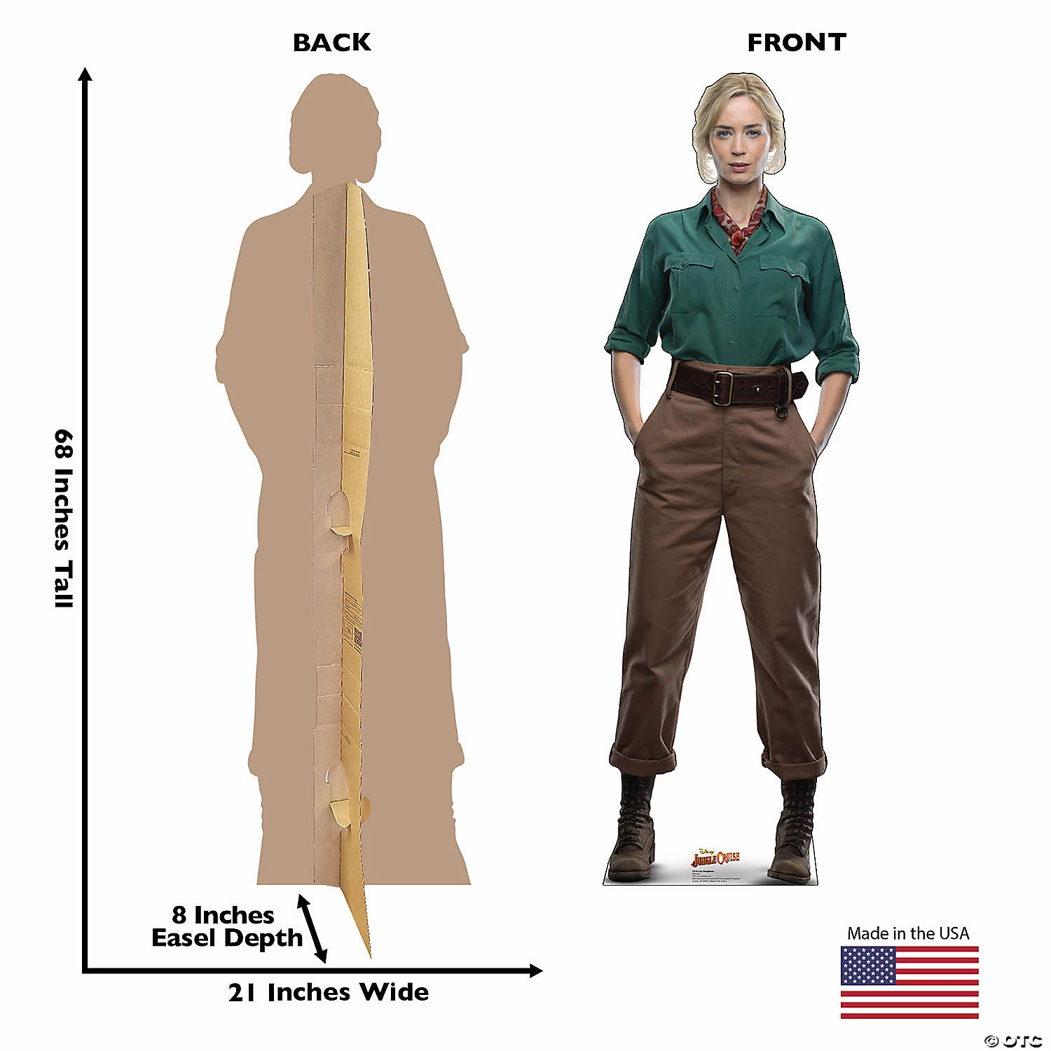 Lifesize Disney’s Jungle Cruise Dr. Lily Houghton Lifesize Cardboard Stand-Up 4 Lifesize Disney’s Jungle Cruise Dr. Lily Houghton Lifesize Cardboard Stand-Up - Image 2