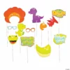 Little Dino Photo Stick Props - 12 Pc. 2 Little Dino Photo Stick Props - 12 Pc. -DIY Photo Booth Shop little dino photo stick props 12 pc 13743519