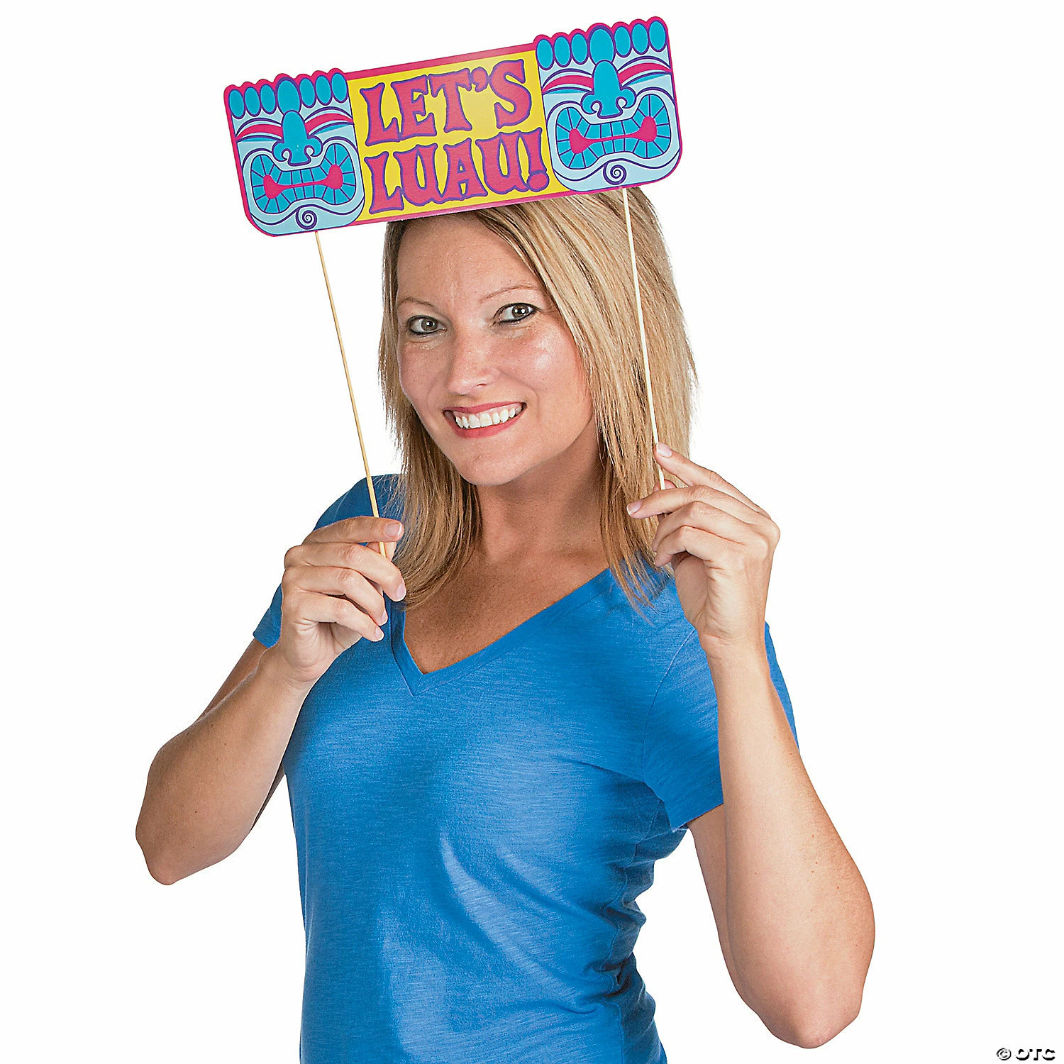Luau Sayings Photo Stick Props- 12 Pc. 4 Luau Sayings Photo Stick Props- 12 Pc. - Image 2