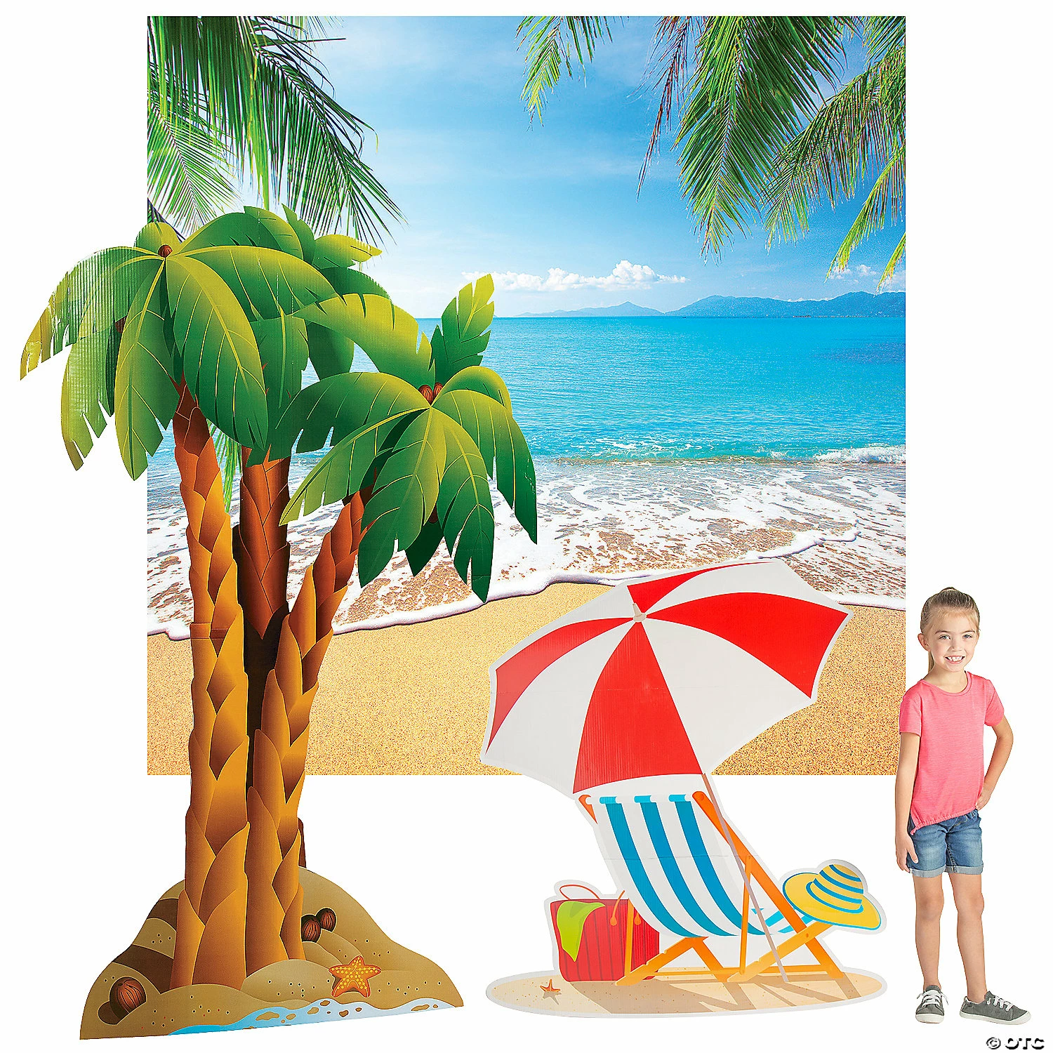 Make a Splash VBS Small Tropical Beach Scene Decorating Kit – 3 Pc. 3 Make a Splash VBS Small Tropical Beach Scene Decorating Kit – 3 Pc.
