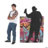 Male Graffiti Artist Silhouette Cardboard Stand-Up -DIY Photo Booth Shop male graffiti artist silhouette cardboard stand up13820500