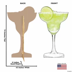 Margarita Glass Cardboard Stand-Up 6 Margarita Glass Cardboard Stand-Up -DIY Photo Booth Shop margarita glass cardboard stand up13965901 a01