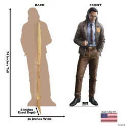 Marvel’s Loki™ Life Size Loki Lifesize Cardboard Stand-Up -DIY Photo Booth Shop marvel s loki life size loki lifesize cardboard stand up14151592 a01