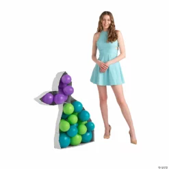 Mermaid Tail Balloon Stand-Up Mosaic -DIY Photo Booth Shop mermaid tail balloon stand up mosaic14104471 a01