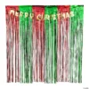 Merry Christmas Metallic Fringe Backdrop with Garland -DIY Photo Booth Shop merry christmas metallic fringe backdrop with garland13956853