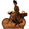 Miss Gulch On Bike - Wizard Of Oz Cardboard Stand-Up