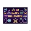 Neon Lights Backdrop Halloween Decoration - 3 Pc. -DIY Photo Booth Shop neon lights backdrop halloween decoration 3 pc 13846631