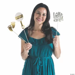 Oh Baby Photo Stick Props- 12 Pc. -DIY Photo Booth Shop oh baby photo stick props 12 pc 13909512 a01