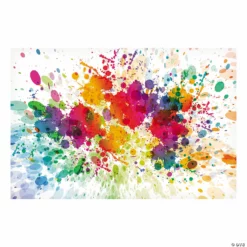 Paint Splattered Backdrop - 3 Pc.