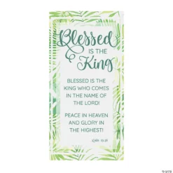 Palm Sunday Blessed is the King Backdrop Banner