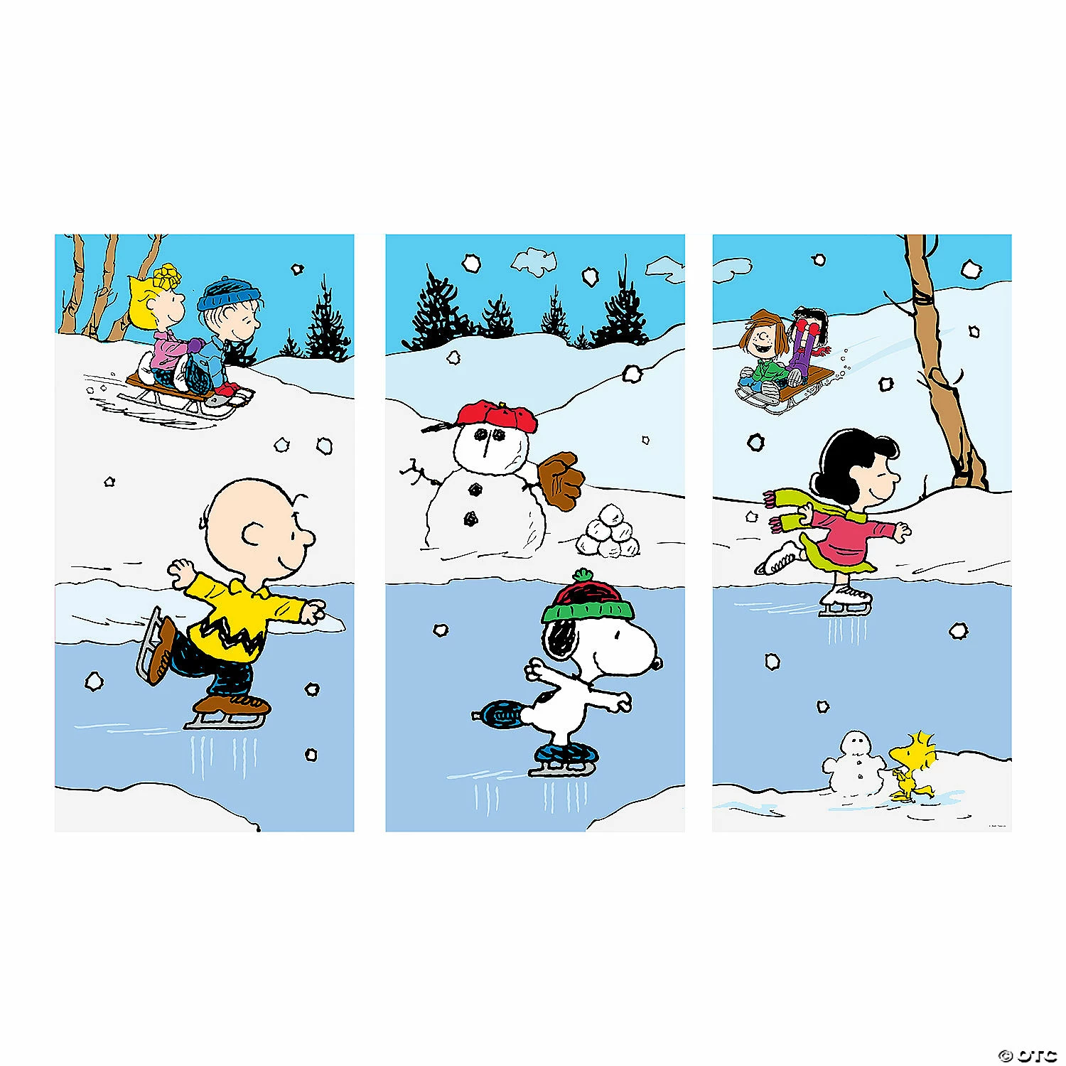 Peanuts® Winter Backdrop Banner 4 Peanuts® Winter Backdrop Banner - Image 2
