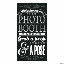 Photo Booth Instructions Wall Decoration