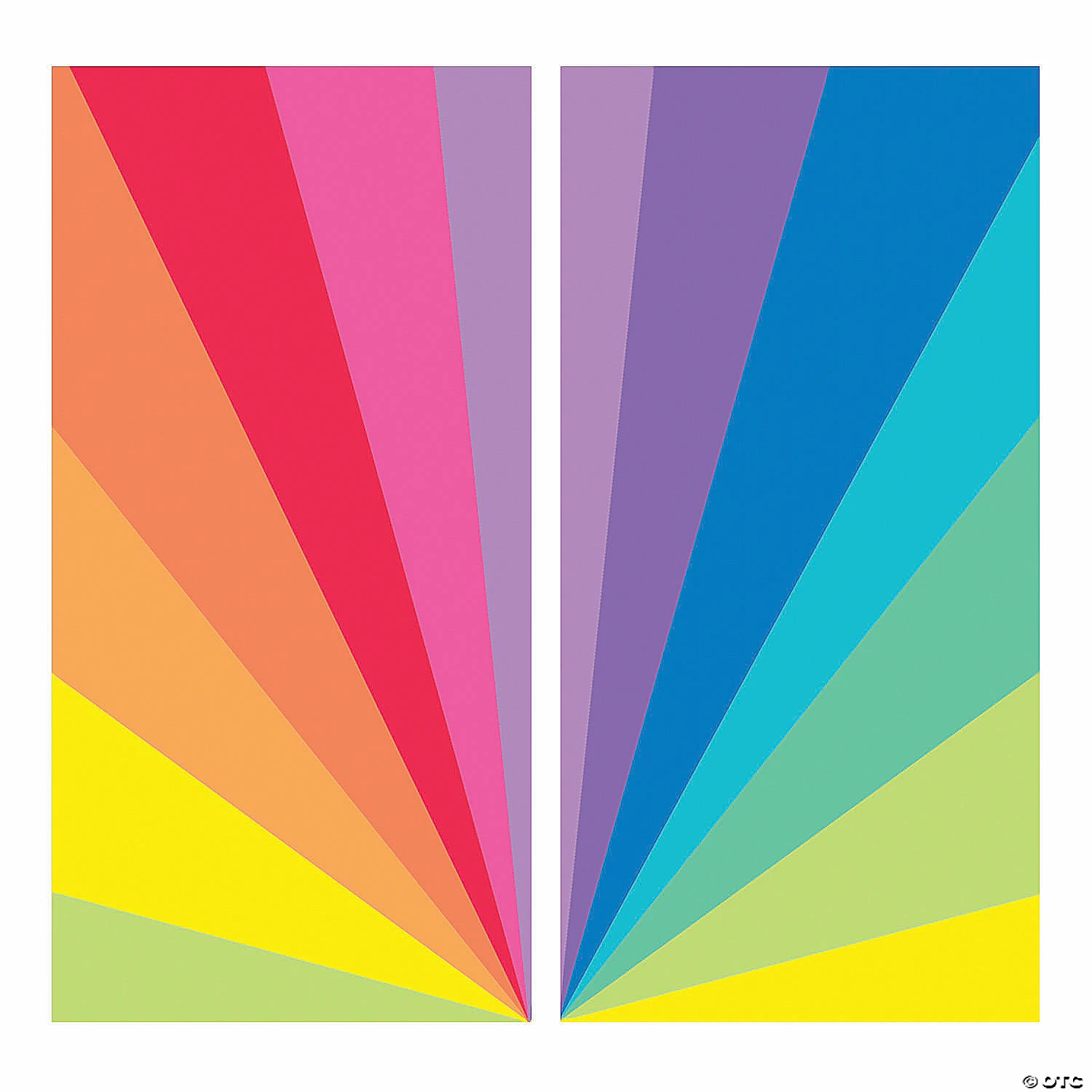 Rainbow Backdrop Banner 4 Rainbow Backdrop Banner - Image 2