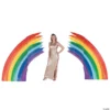 Rainbow Brush Strokes Cardboard Stand-Ups - 2 Pc. -DIY Photo Booth Shop rainbow brush strokes cardboard stand ups 2 pc 13829747
