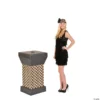 Roaring 20s Printed Pedestal Cardboard Stand-Up -DIY Photo Booth Shop roaring 20s printed pedestal cardboard stand up13627155