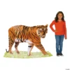 Safari Tiger Cardboard Stand-Up -DIY Photo Booth Shop safari tiger cardboard stand up3 5070