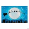 Santa & Reindeer Backdrop - 3 Pc. -DIY Photo Booth Shop santa and reindeer backdrop 3 pc 13748632