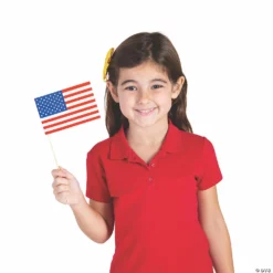 Small Flags of All Nations Stick Props- 12 Pc. -DIY Photo Booth Shop small flags of all nations stick props 12 pc 13942501 a01