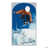 Snowboarding Cardboard Stand-In Stand-Up -DIY Photo Booth Shop snowboarding cardboard stand in stand up13612713