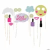Spa Party Photo Stick Props - 12 Pc. -DIY Photo Booth Shop spa party photo stick props 12 pc 13665983