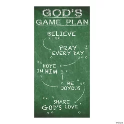 Sports VBS Chalkboard Plastic Door Banner