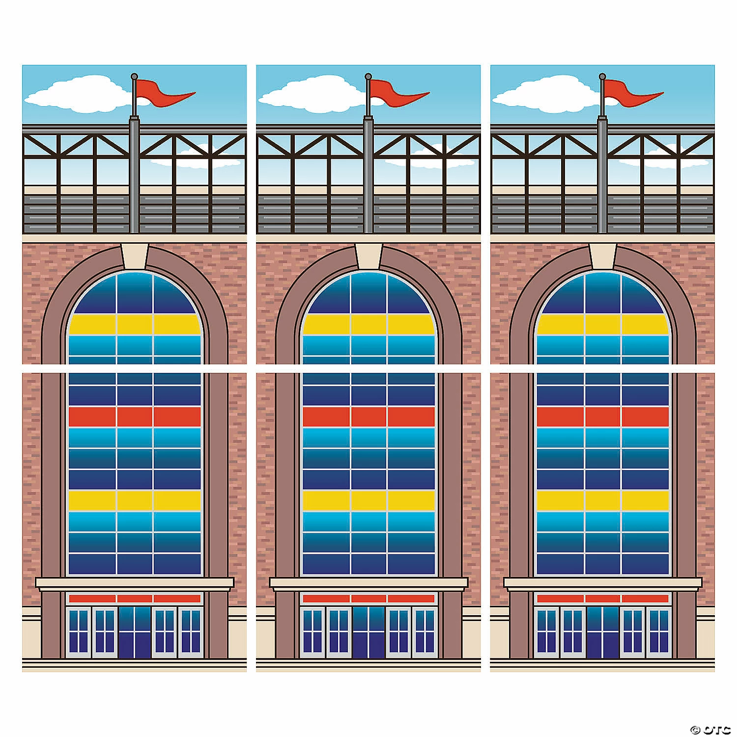 Sports VBS Design-a-Room Backdrop Banner - 2 Pc. 4 Sports VBS Design-a-Room Backdrop Banner - 2 Pc. - Image 2