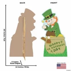 St. Patrick’s Day Leprechaun Cartoon Cardboard Stand-Up -DIY Photo Booth Shop st patrick s day leprechaun cartoon cardboard stand up13960062 a01