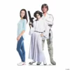 Star Wars™ 40th Anniversary Edition Luke & Leia Stand-Up -DIY Photo Booth Shop star wars 40th anniversary edition luke and leia stand up13945002